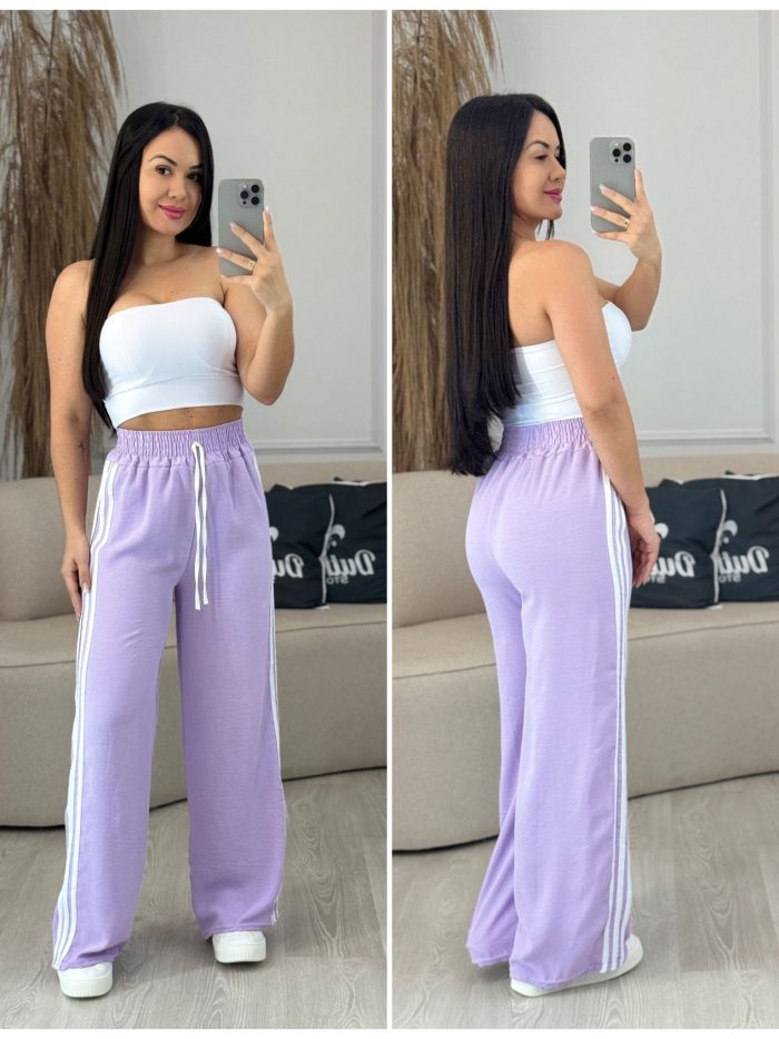 calca 2 listras lilás 286