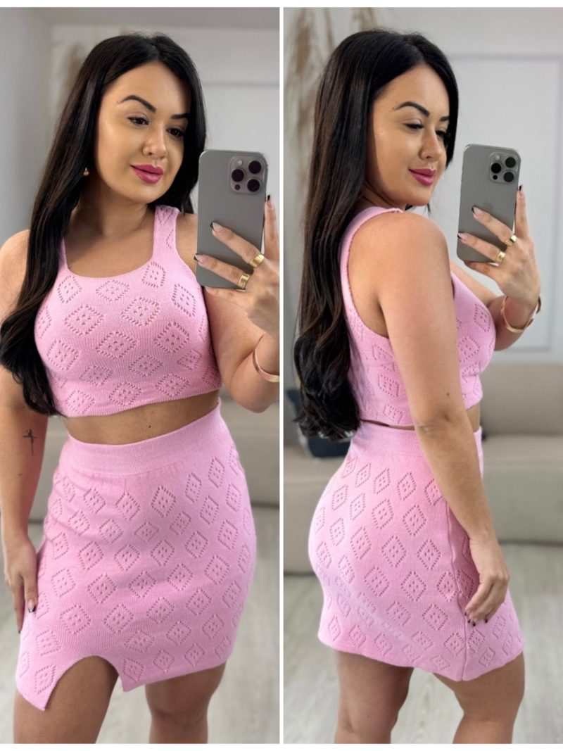 conjunto modal trabalhado rosa bebe 159