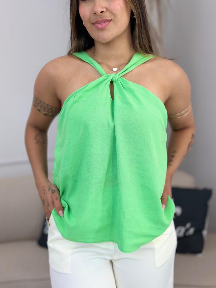 blusa lunender nó verde jade 312