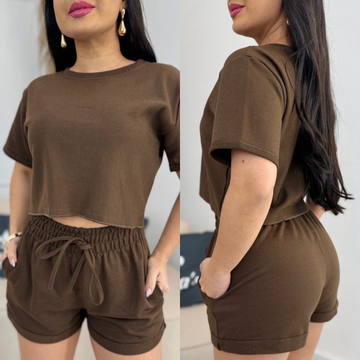 conjunto estampado rose com azul 254 conjunto estampado rose com azul 254