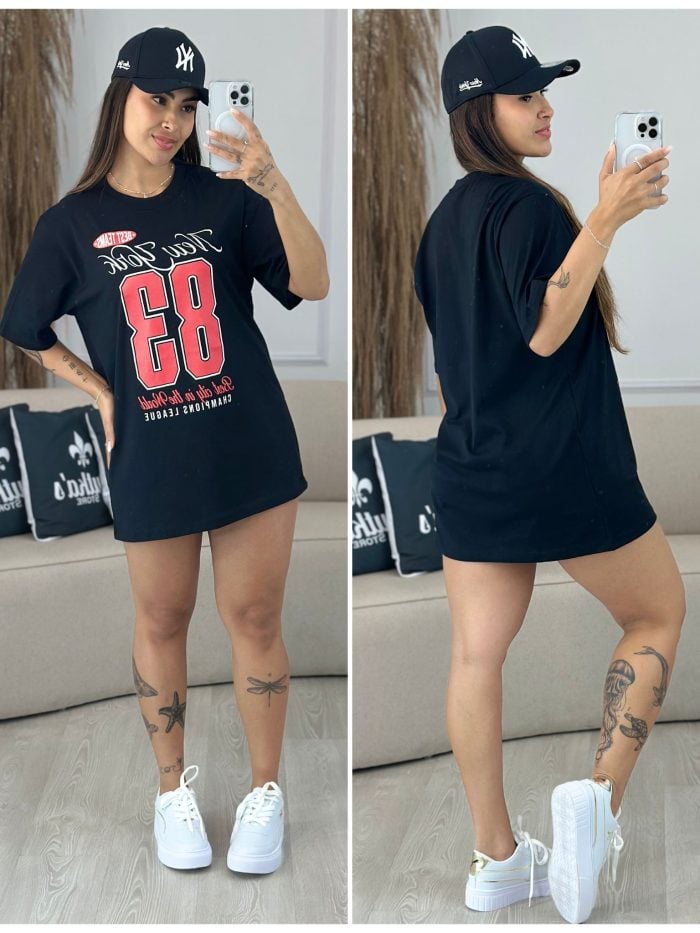 camisetão new york 83 preto 023 camisetão new york 83 preto 023