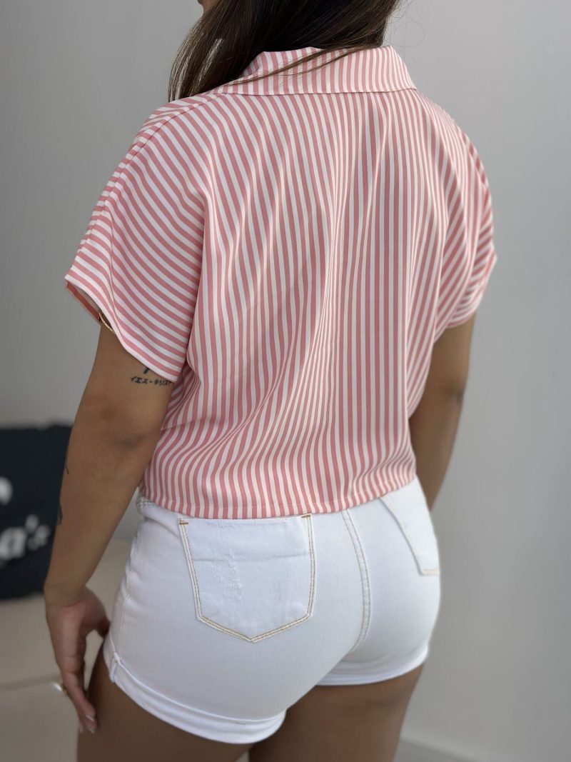 cropped camisa listra rosa bebe 271 cropped camisa listra rosa bebe 271