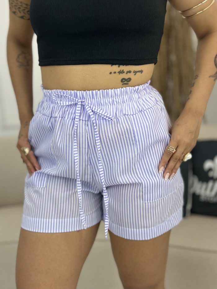 shorts listra lilás 268 shorts listra lilás 268