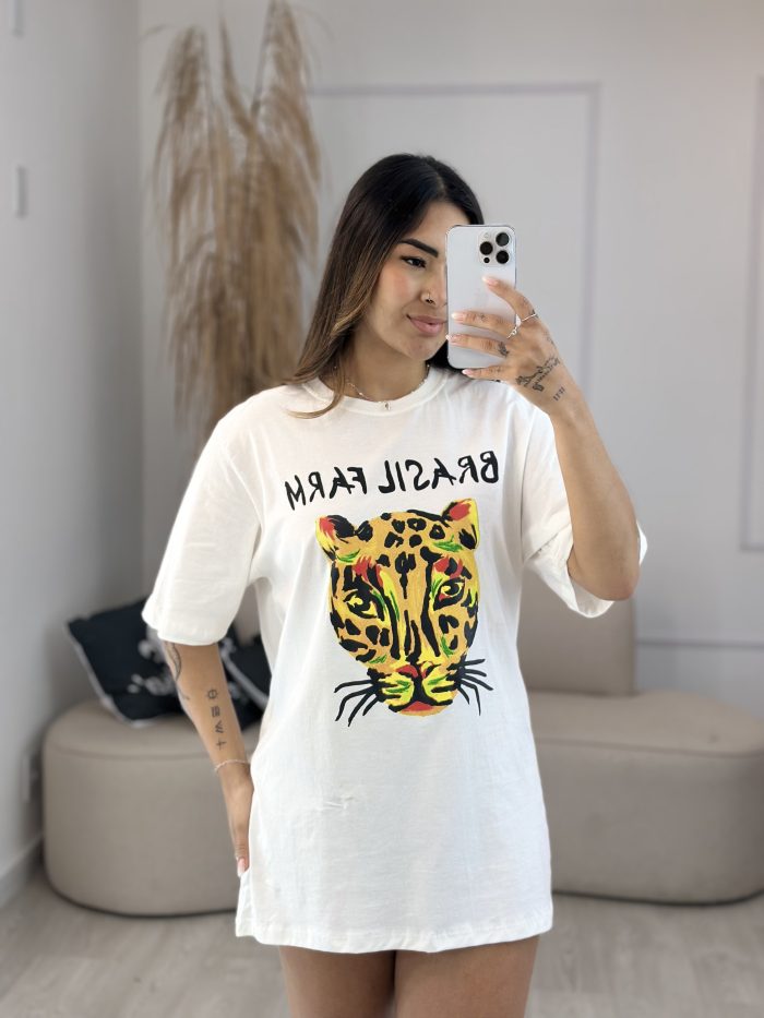 camisetão brasil farm off 020