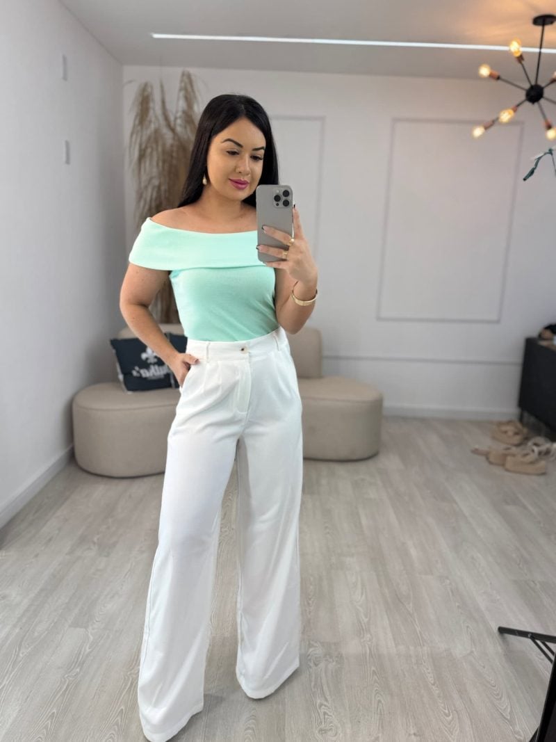 blusa canelada premium mila verde agua 154 blusa canelada premium mila verde agua 154
