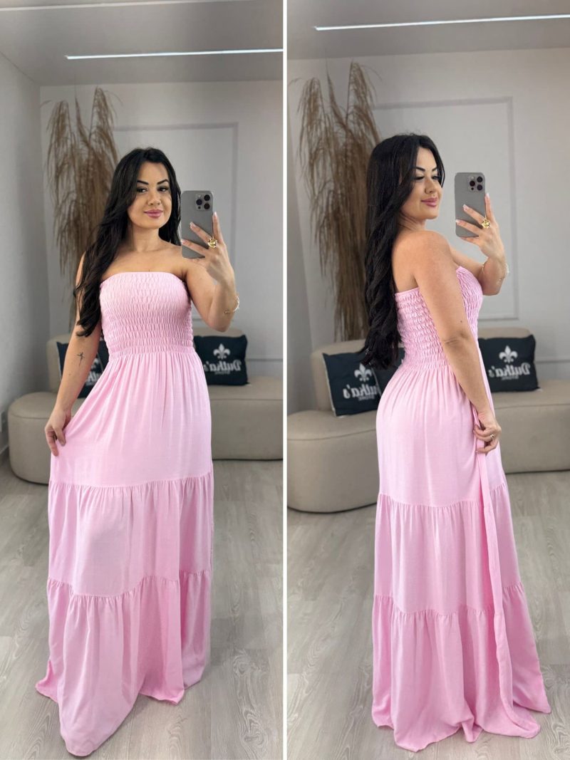vestido três maria rosa bebe 341