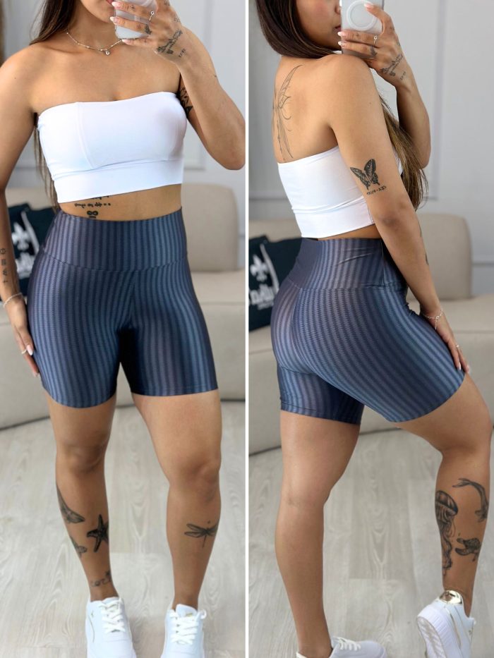 shorts academia cinza 519