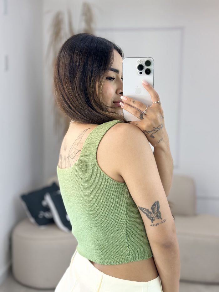 cropped modal regata verde 487 cropped modal regata verde 487