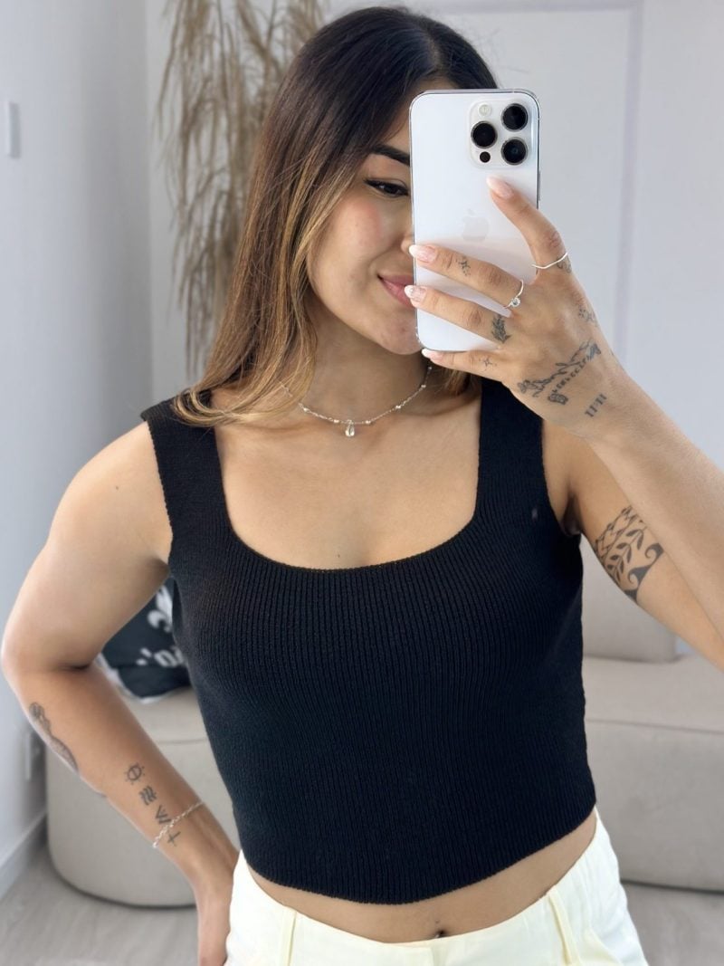 cropped modal regata preto 480