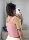 cropped modal regata rosa 486