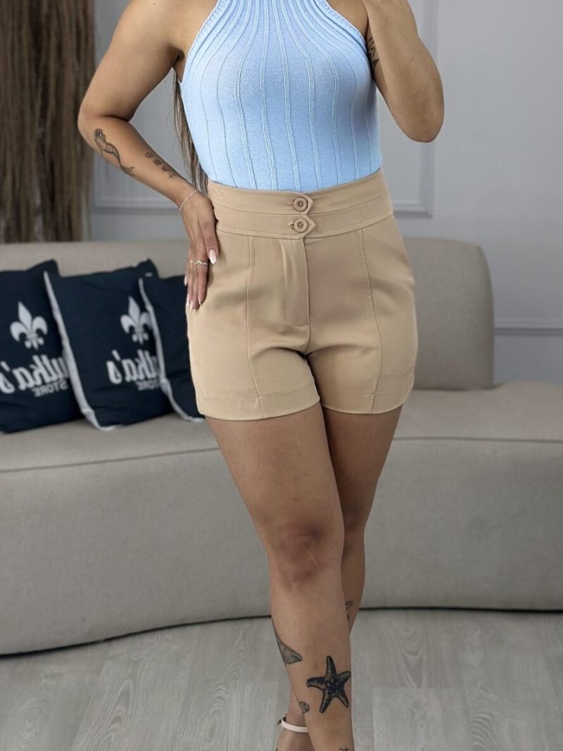 shorts alfaiataria nude 471