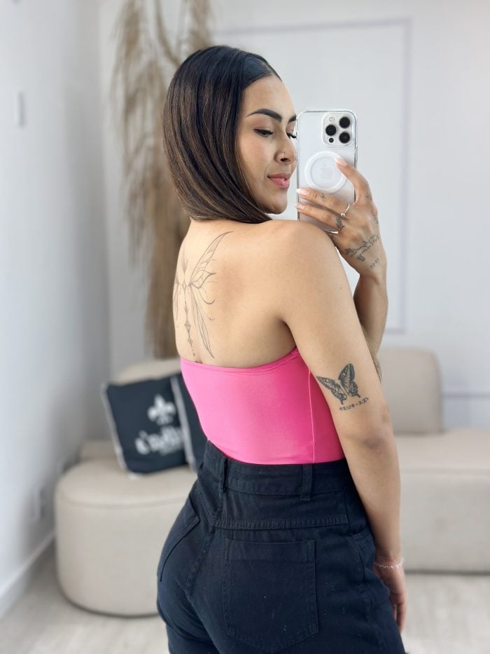 cropped corselet com barbatana e bojo rosa pink 367 cropped corselet com barbatana e bojo rosa pink 367