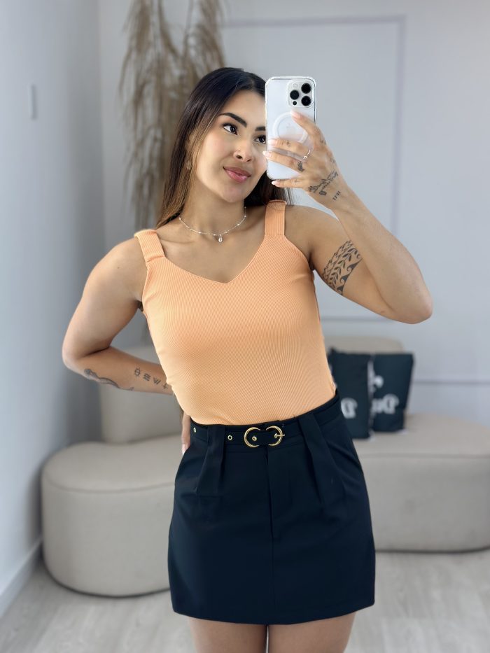 shorts saia alfaiataria com cinto preto 687 shorts saia alfaiataria com cinto preto 687