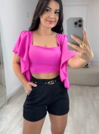 cropped jessica com bojo rosa pink 370
