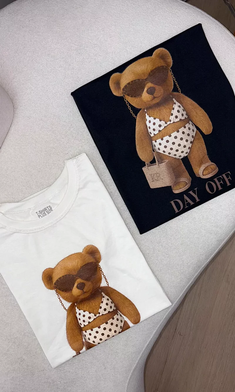 t shirt urso day off 549