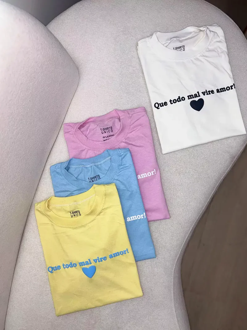 t shirt frase rosa 323