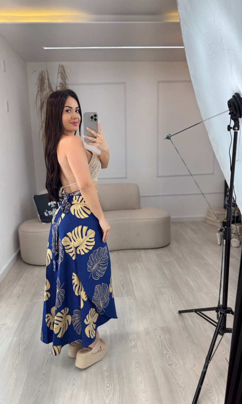 cropped crochê nude 573