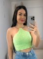 cropped modal costas nua verde claro 498