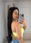 cropped modal costas nua amarelo 496