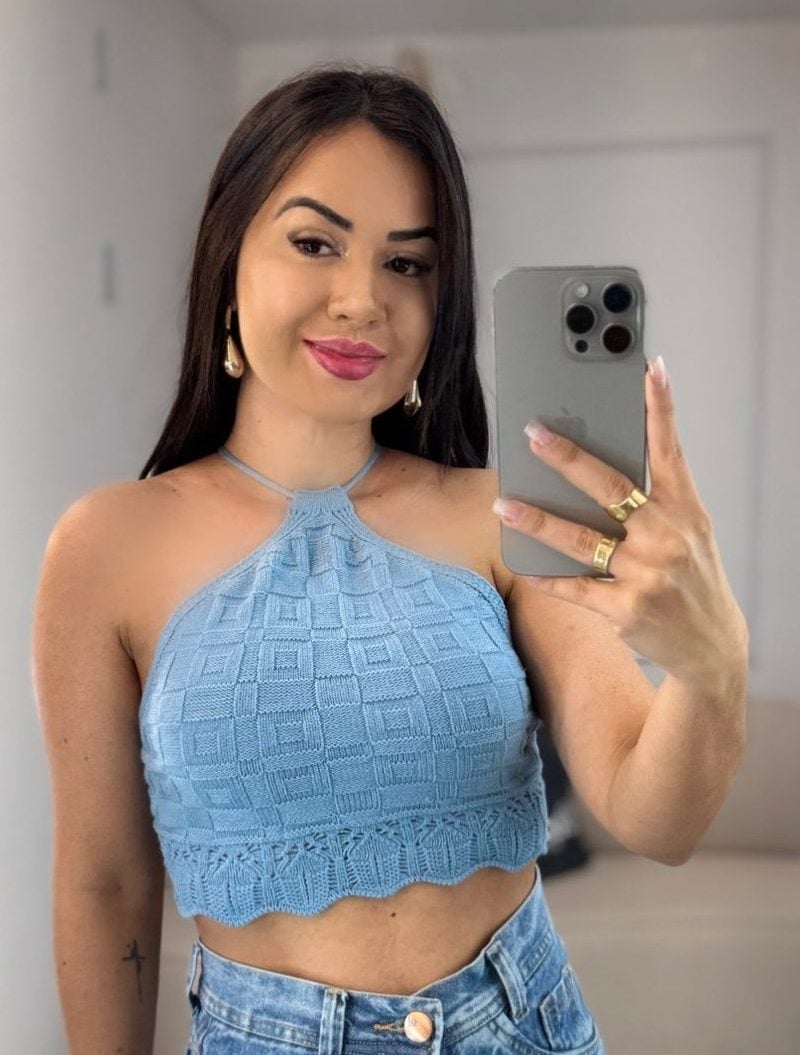 cropped modal costas nua azul 497