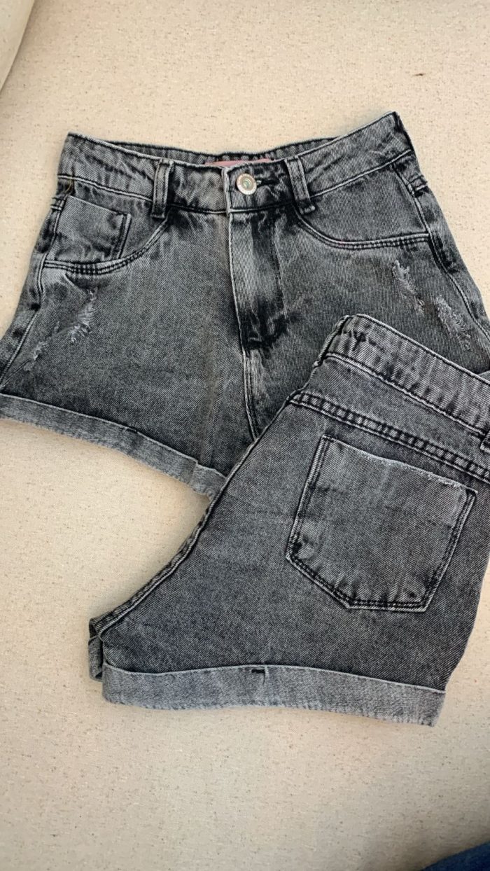 shorts jeans estonado 718