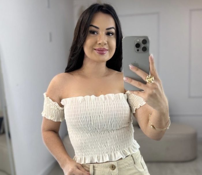 cropped ciganinha bege claro 390
