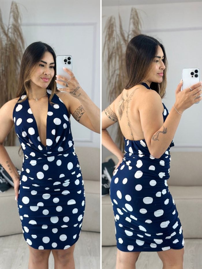 vestido virginia poa azul 410