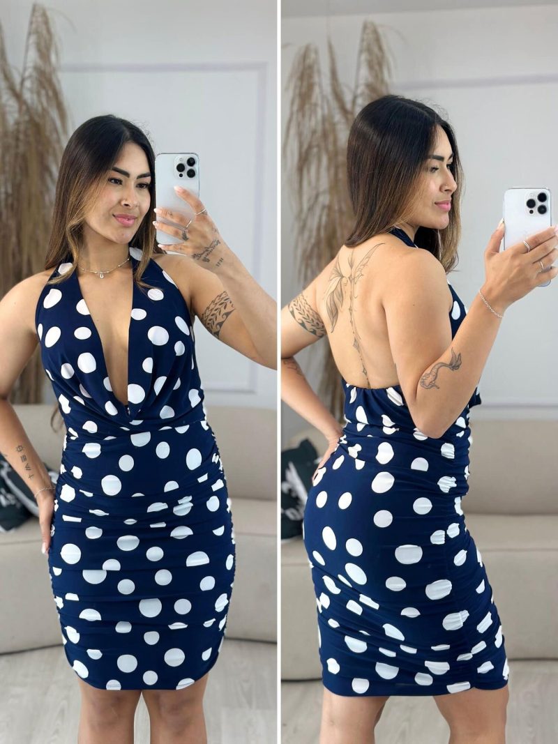 vestido virginia poa azul 410