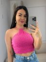 cropped modal costas nua rosa pink 489