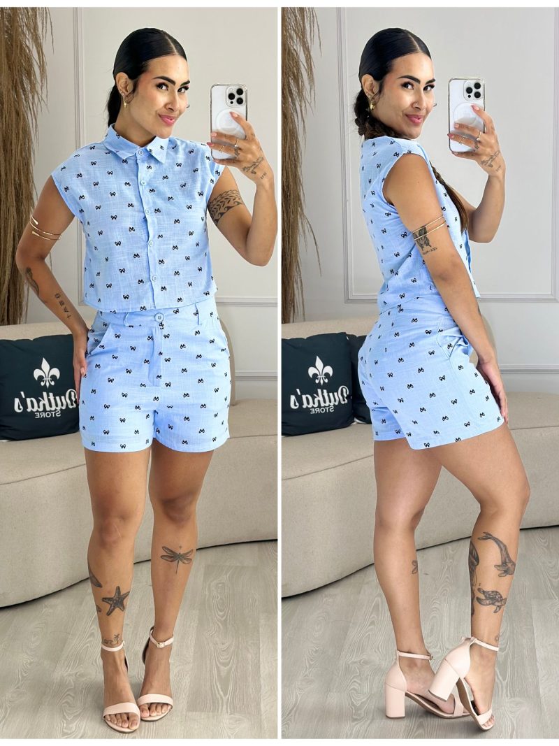 conjunto coração cinza 1232