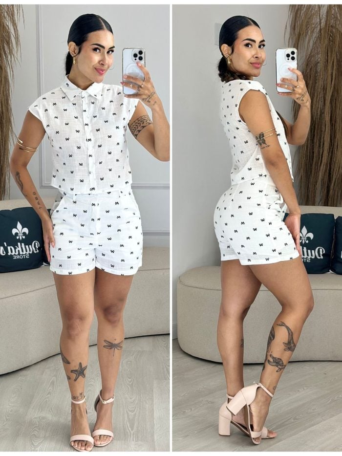 conjunto coração cinza 1232 conjunto coração cinza 1232