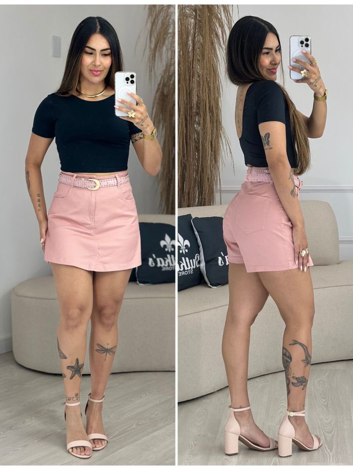 shorts saia preto 934