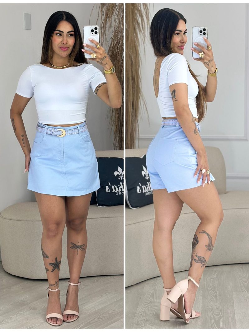 shorts saia preto 934