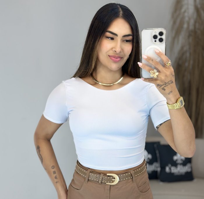 cropped yo branco 988