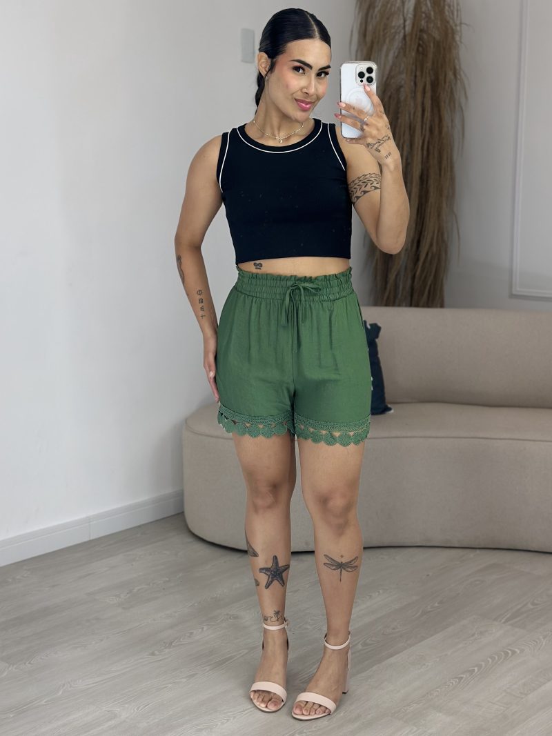 shorts molinho azul 1077