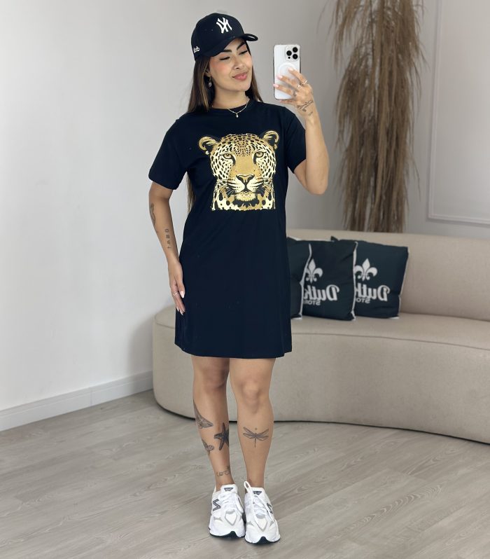 camisetão edna preto 850 camisetão edna preto 850