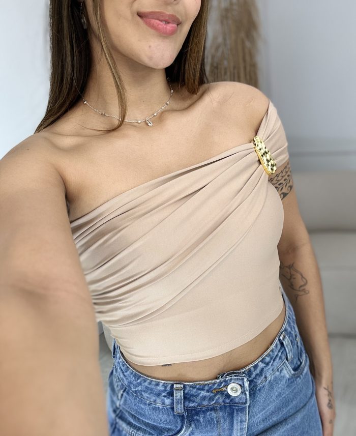 cropped ombro só rosa 739