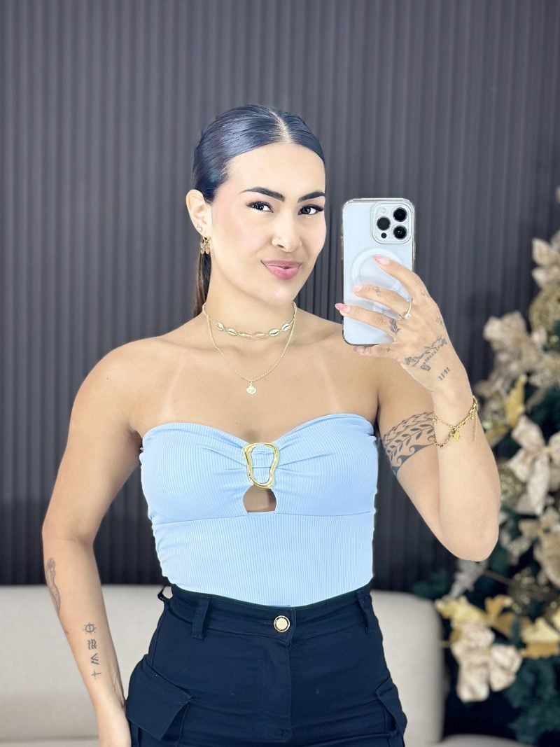 body tomara que caia azul 1363