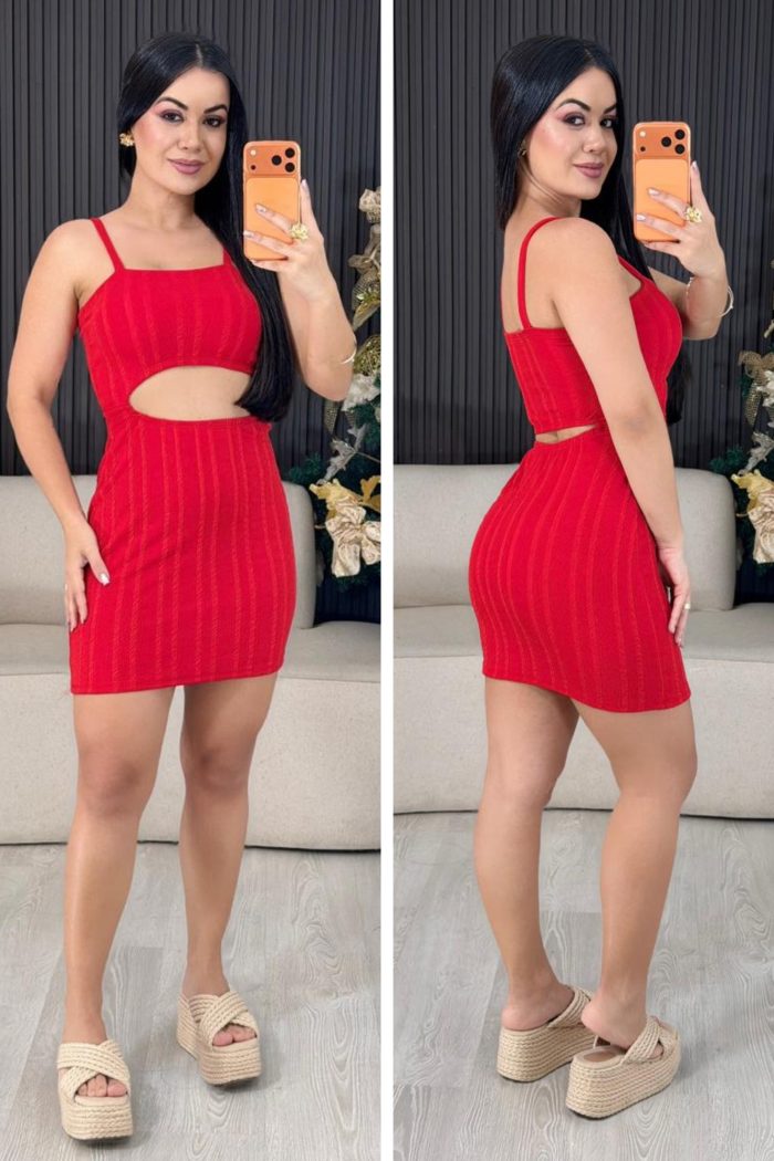 vestido renata vermelho 1353 vestido renata vermelho 1353
