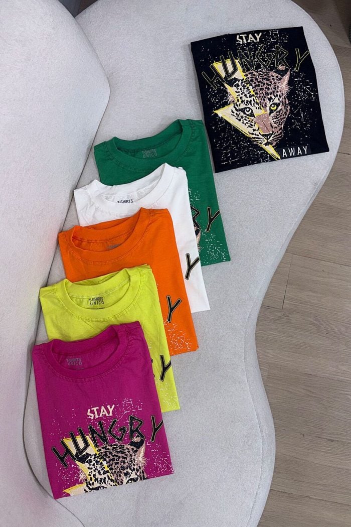 t shirt onça verde 1522
