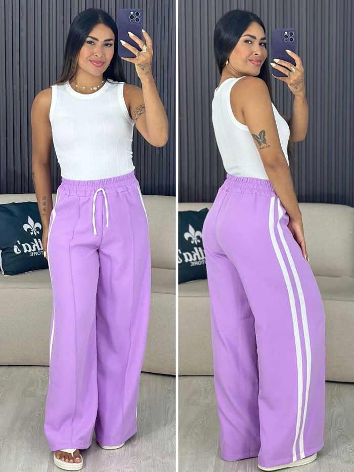 calça listrada vermelho com branco 6150 calça listrada vermelho com branco 6150