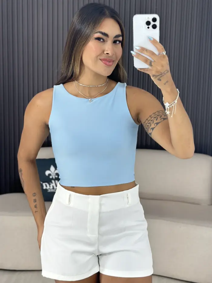 cropped regatinha rosa