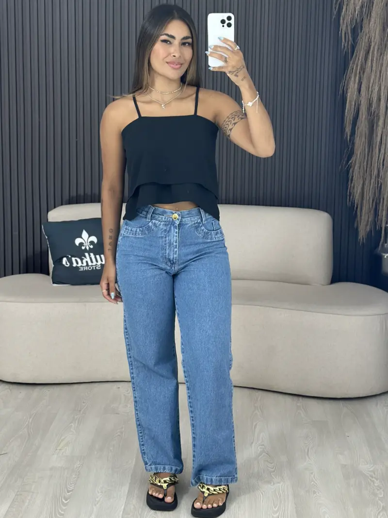 cropped bia com bojo preto 6464