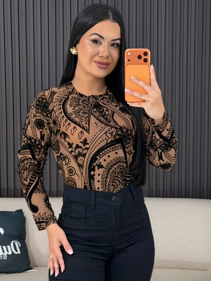 camisa de tule com borboletas branca 6285 (cópia)