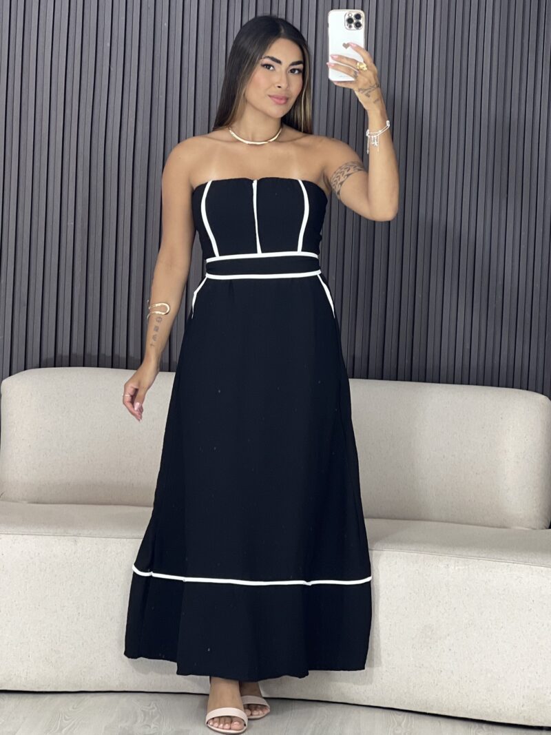 vestido longo maia preto 6558
