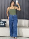 calça skinny jeans preta 6565