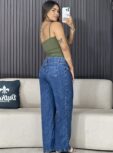 calça skinny jeans preta 6565