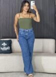 calça skinny jeans preta 6565