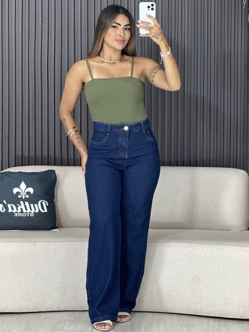 calça skinny jeans preta 6565