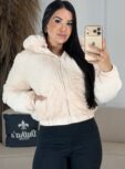 puffer pelinho azul 6809